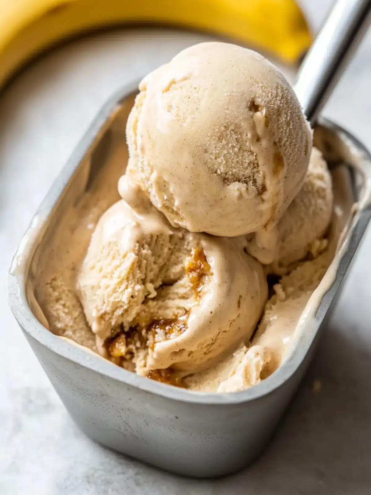 Deliciously Simple Caramelized Banana Ice Cream Recipe 3 Caramelized Banana Ice Cream
