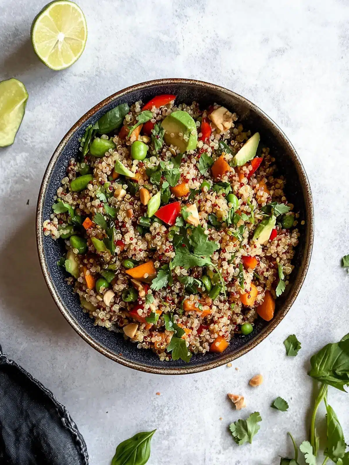 Vegan Thai Quinoa Salad That Dances on Your Taste Buds 4 Vegan Thai Quinoa Salad