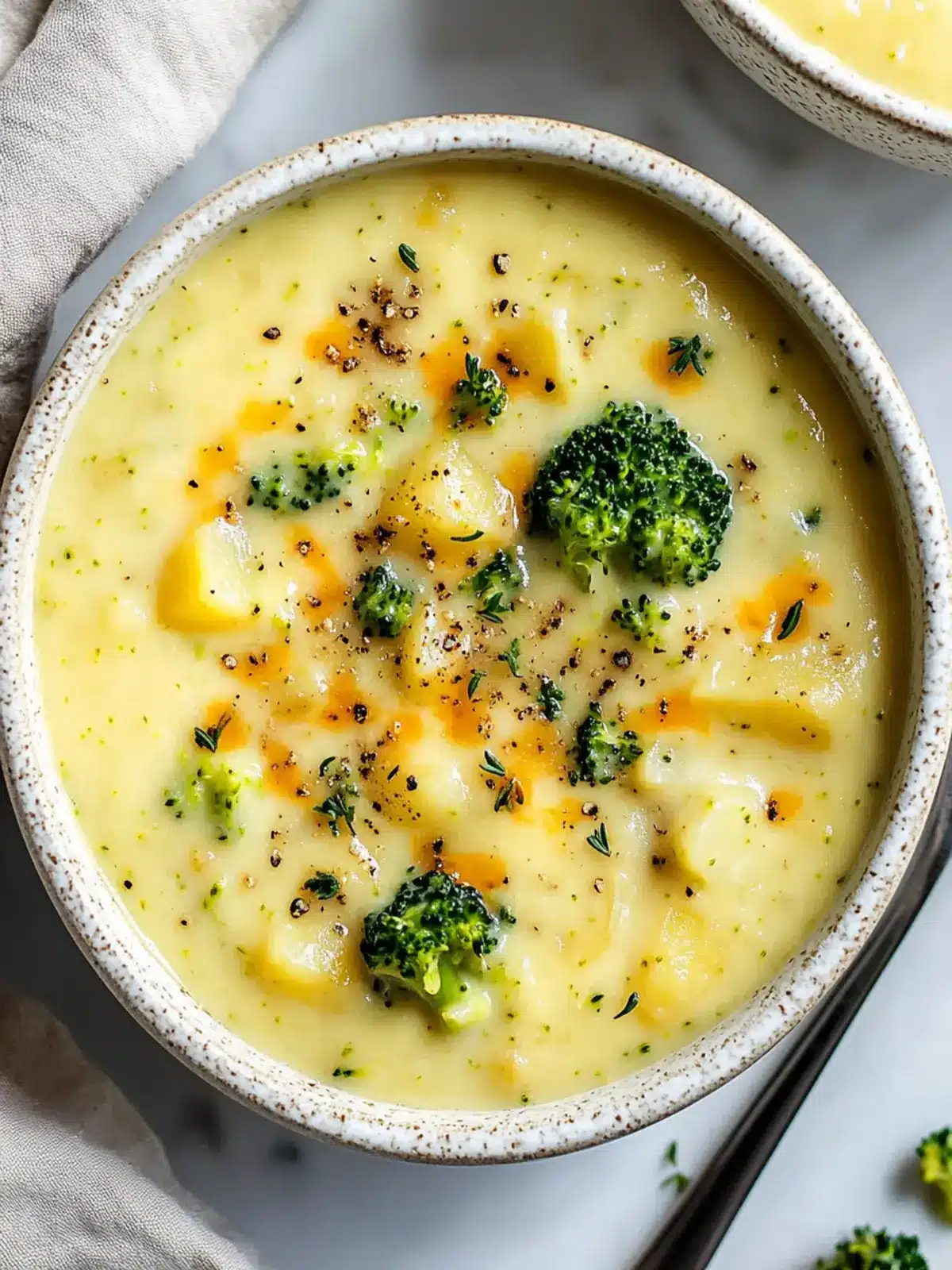 Creamy Broccoli Potato Cheese Soup for Cozy Nights 2 Broccoli Potato Cheese Soup