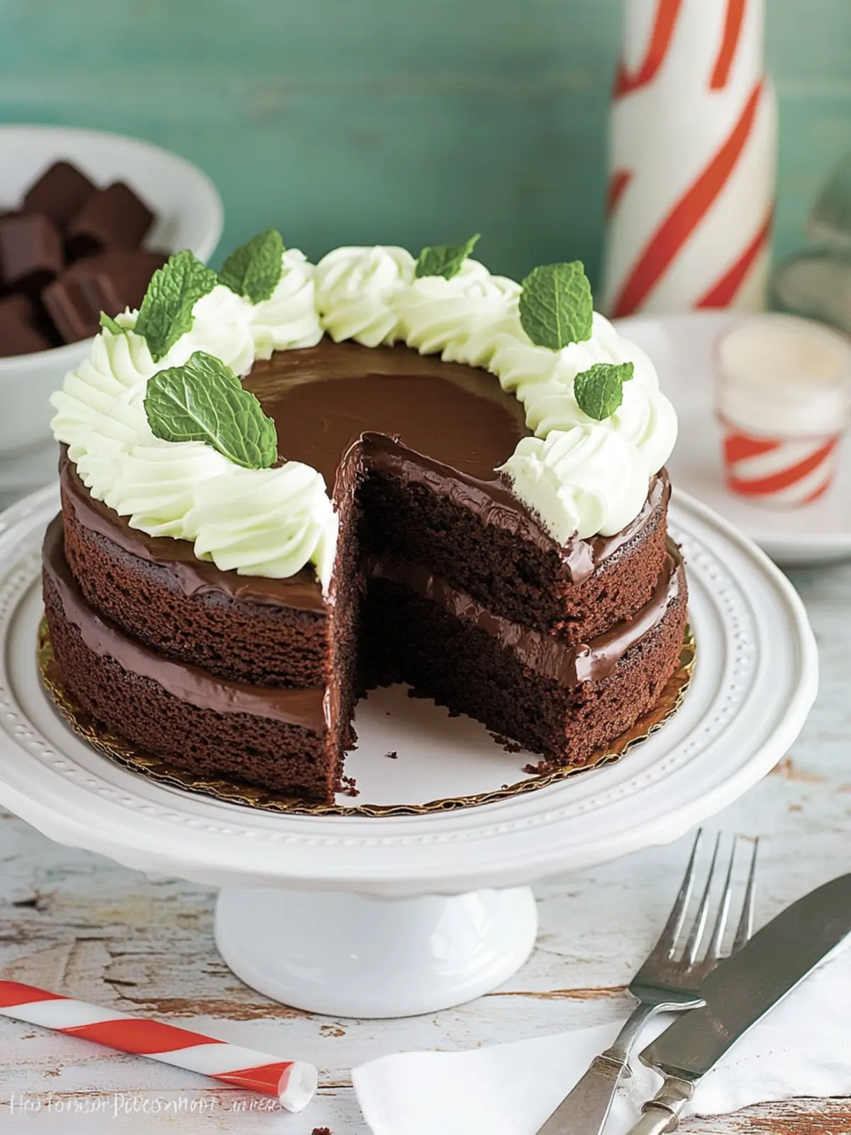 Decadent Easy Gluten-Free Chocolate Mint Cake Everyone Loves 4 Easy Gluten-Free Chocolate Mint Cake