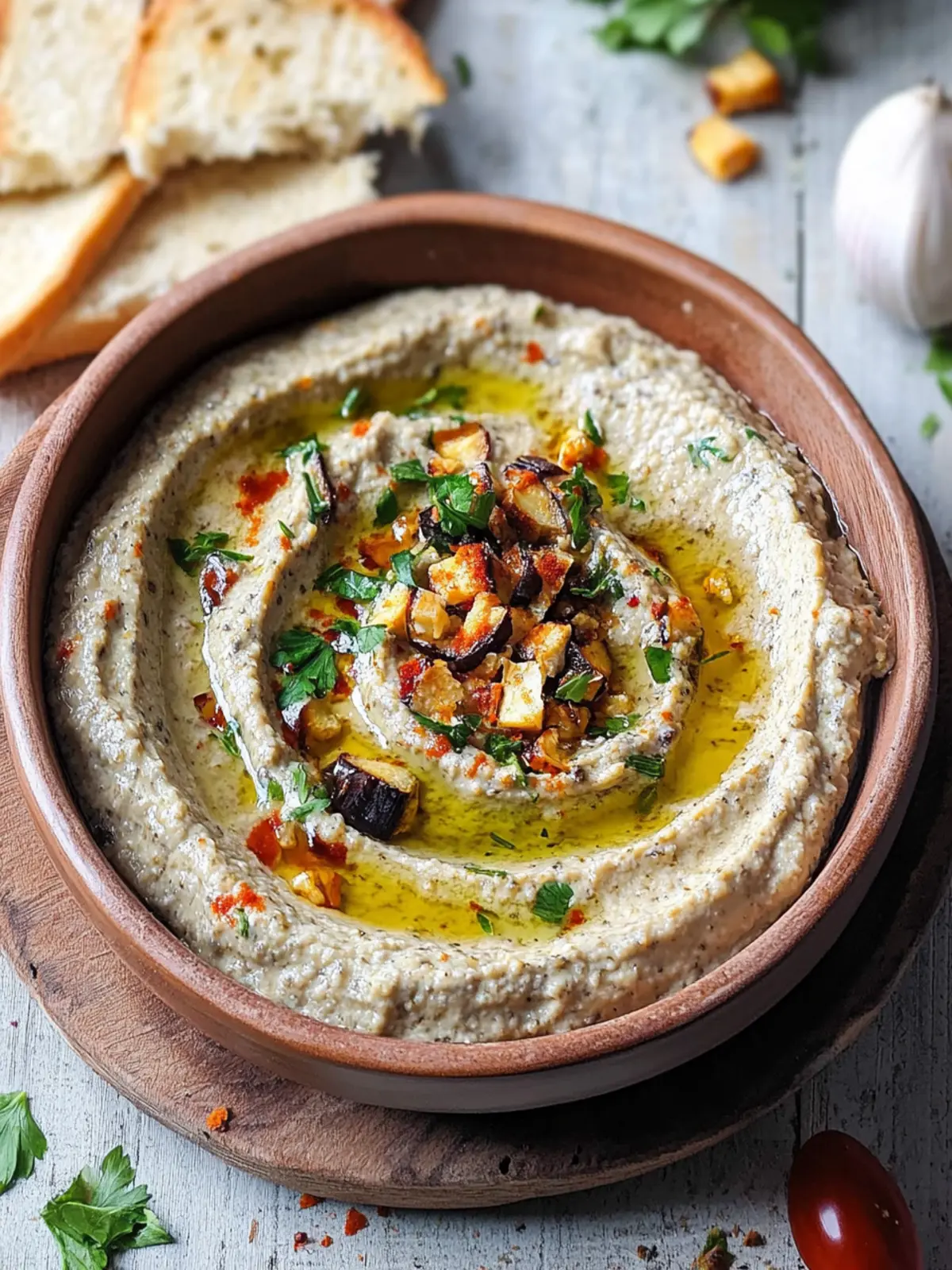 Irresistible Roasted Eggplant Dip for Flavor-Packed Snacking 3 Roasted Eggplant Dip