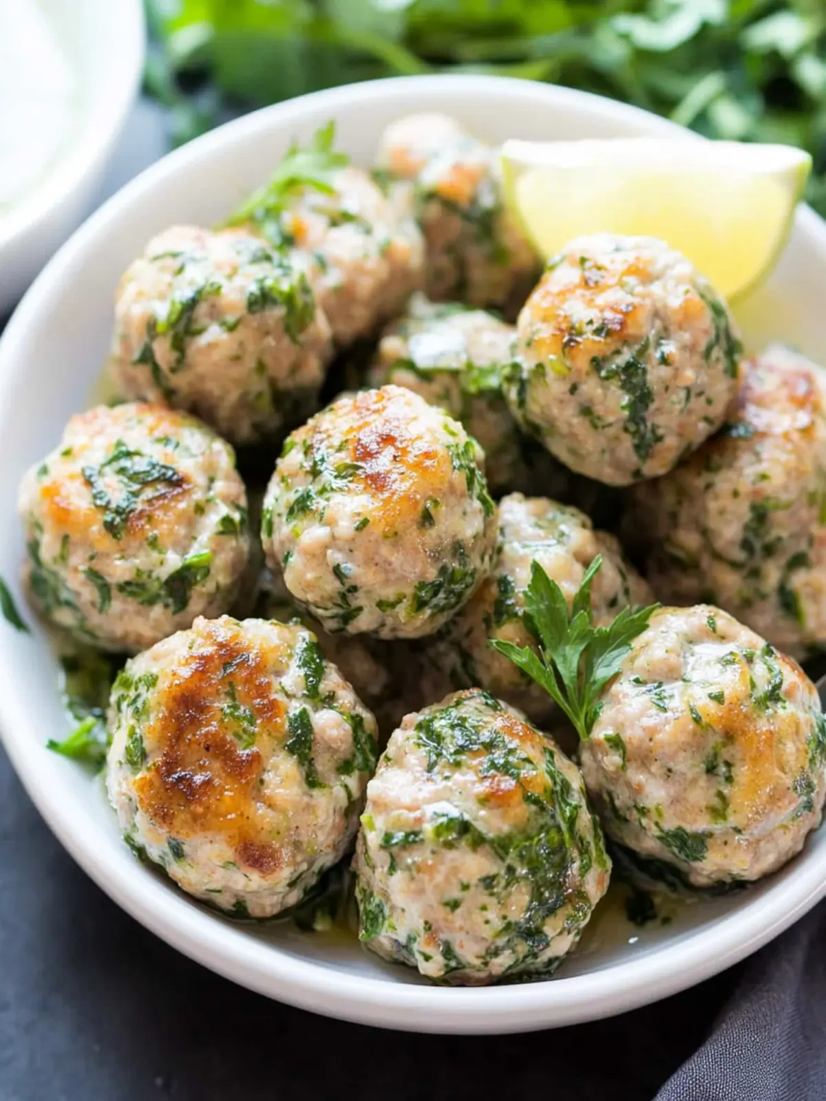 Savory 20-Minute Ranch Turkey Spinach Meatballs You’ll Love 2 20-Minute Ranch Turkey Spinach Meatballs
