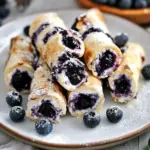 Crispy Keto Blueberry Cream Cheese Roll-Ups You’ll Crave 5 Crispy Keto Blueberry Cream Cheese Roll-Ups
