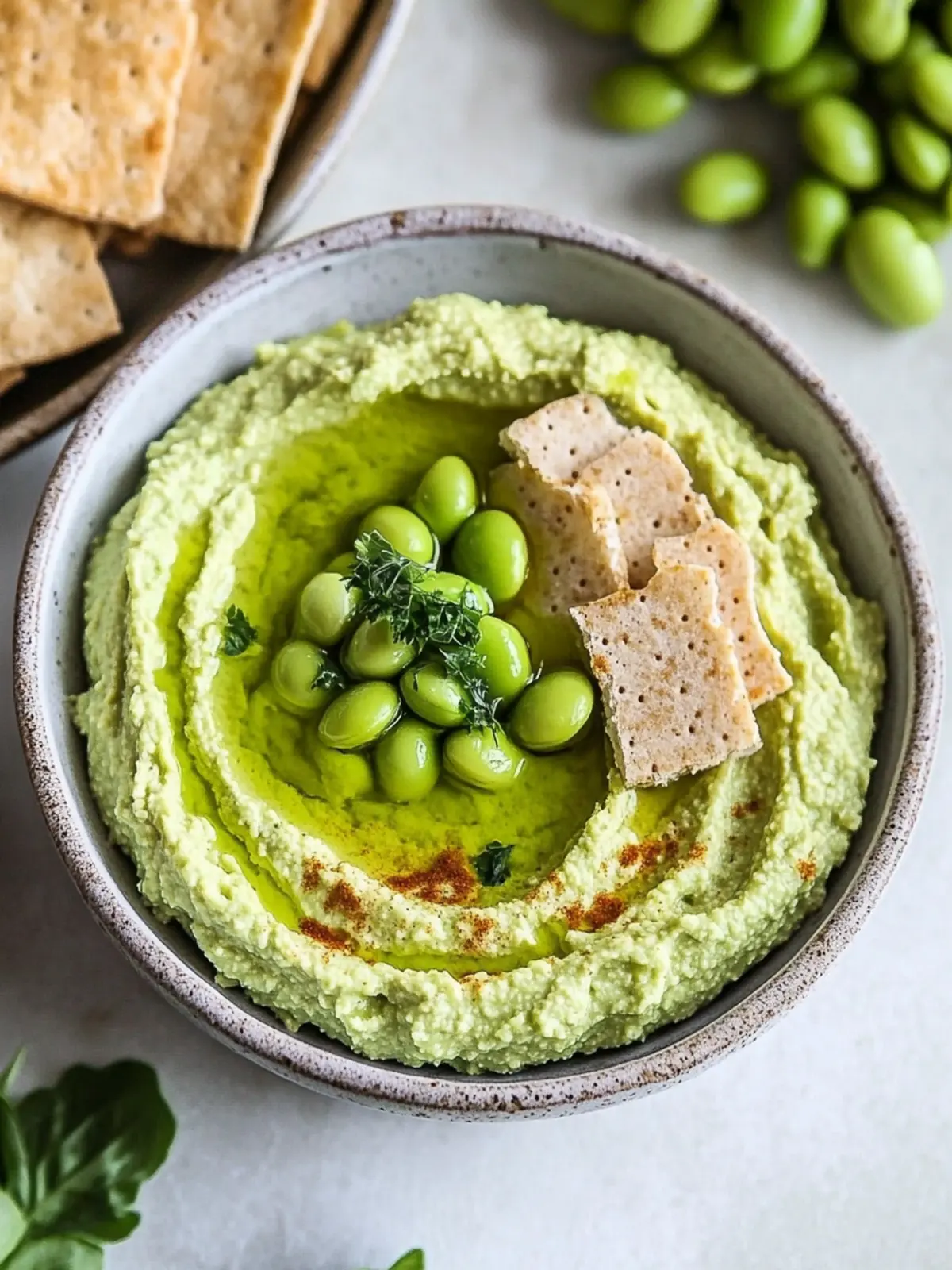 Creamy Edamame Hummus: A Fresh Twist on Your Snack Time 5 Edamame Hummus
