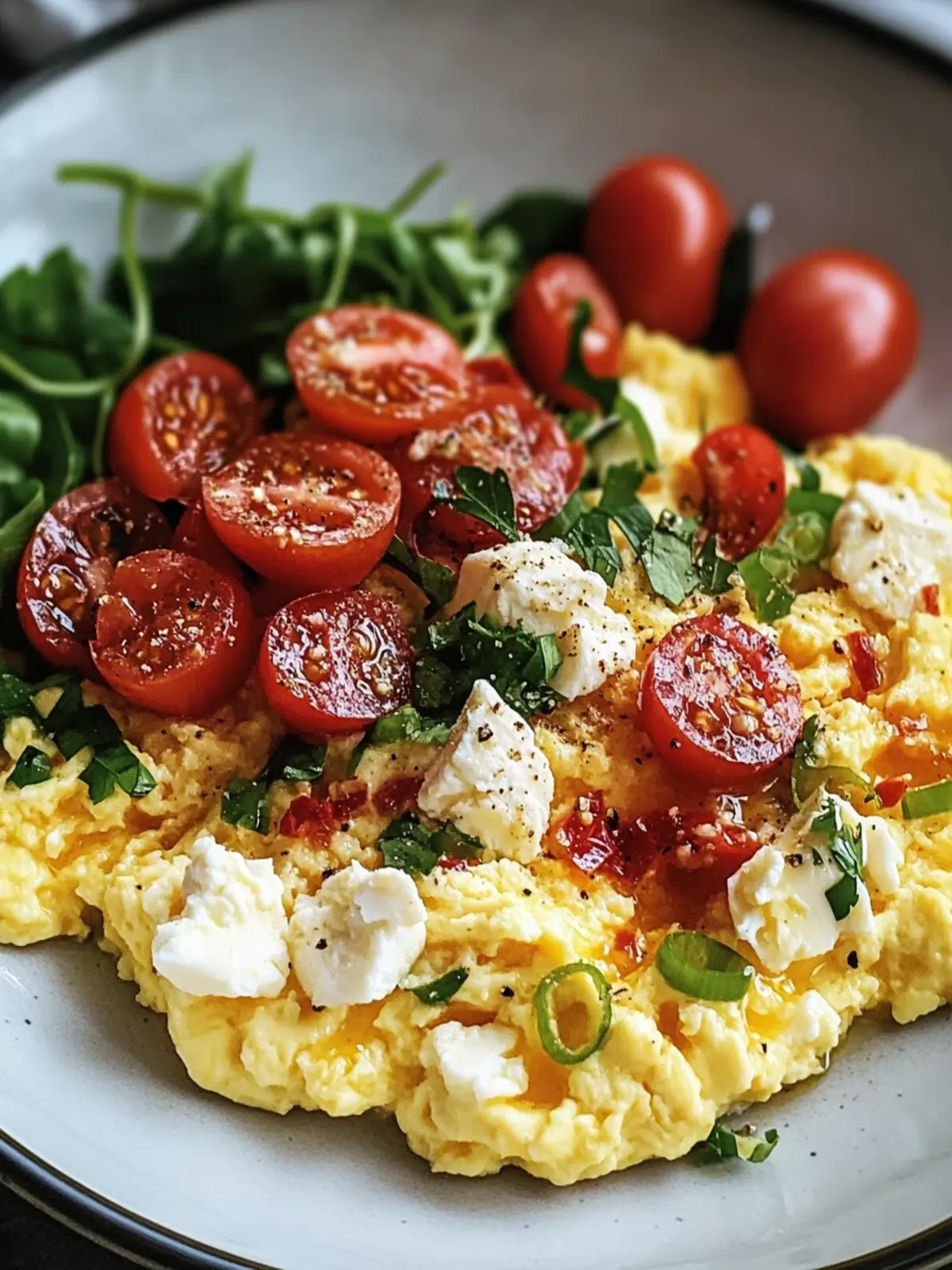 Healthy Mediterranean Scrambled Eggs for a Flavorful Morning Boost 2 Healthy Mediterranean Scrambled Eggs for a Vibrant Morning Boost