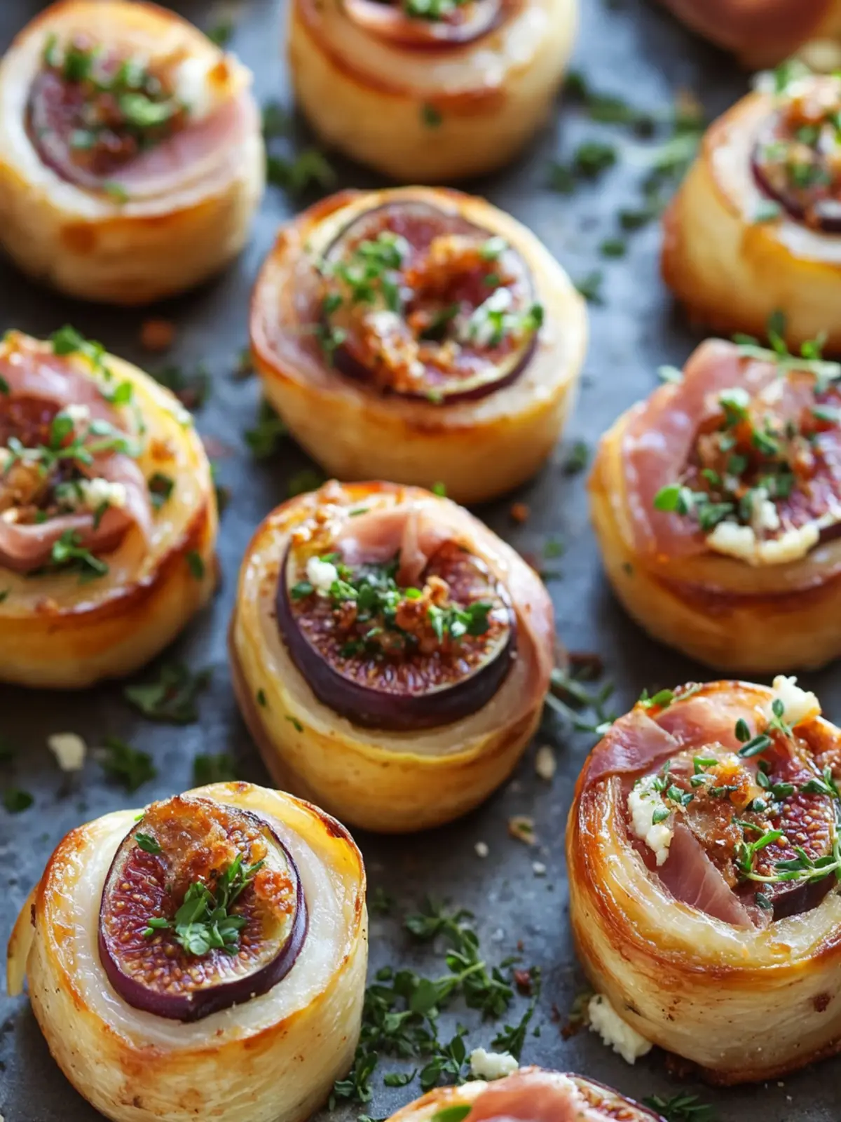 Savory Fig, Prosciutto, and Goat Cheese Pinwheels You’ll Love 2 Fig, Prosciutto, and Goat Cheese Pinwheels