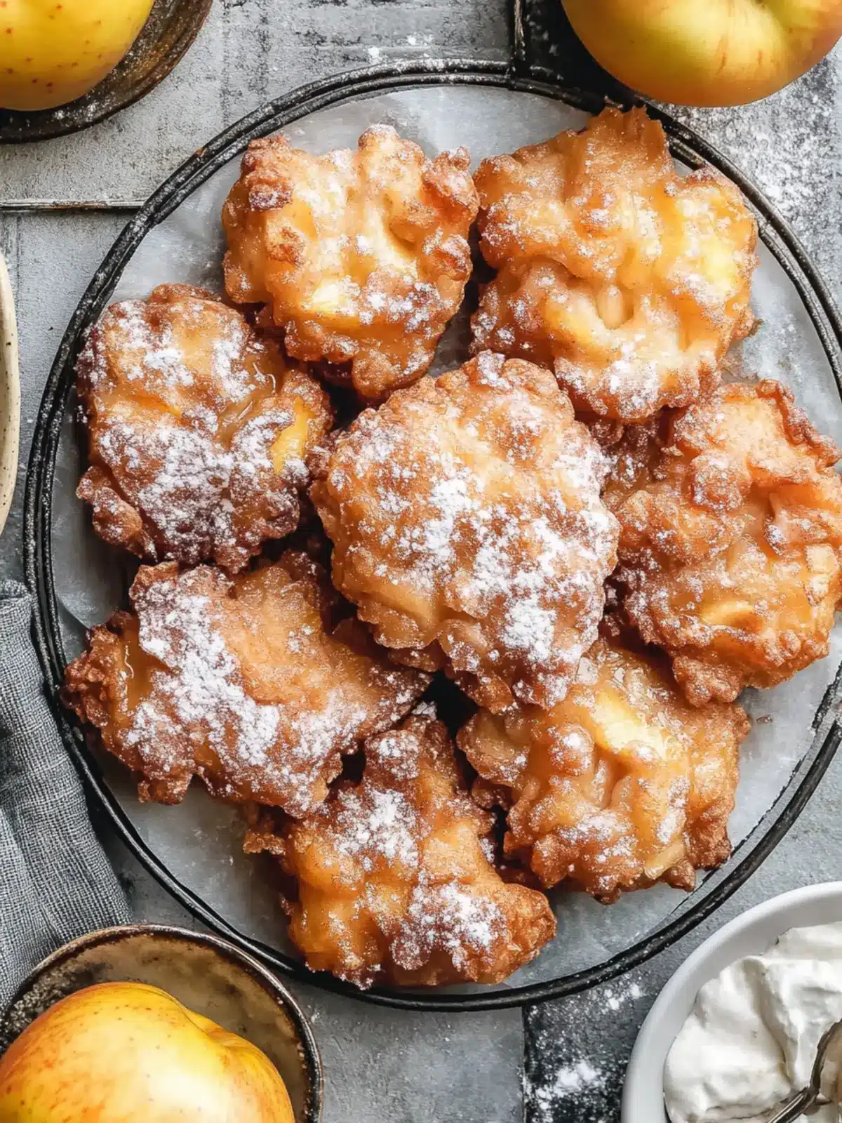 Irresistibly Delicious Old Fashioned Apple Fritters Recipe 4 Old Fashioned Apple Fritters