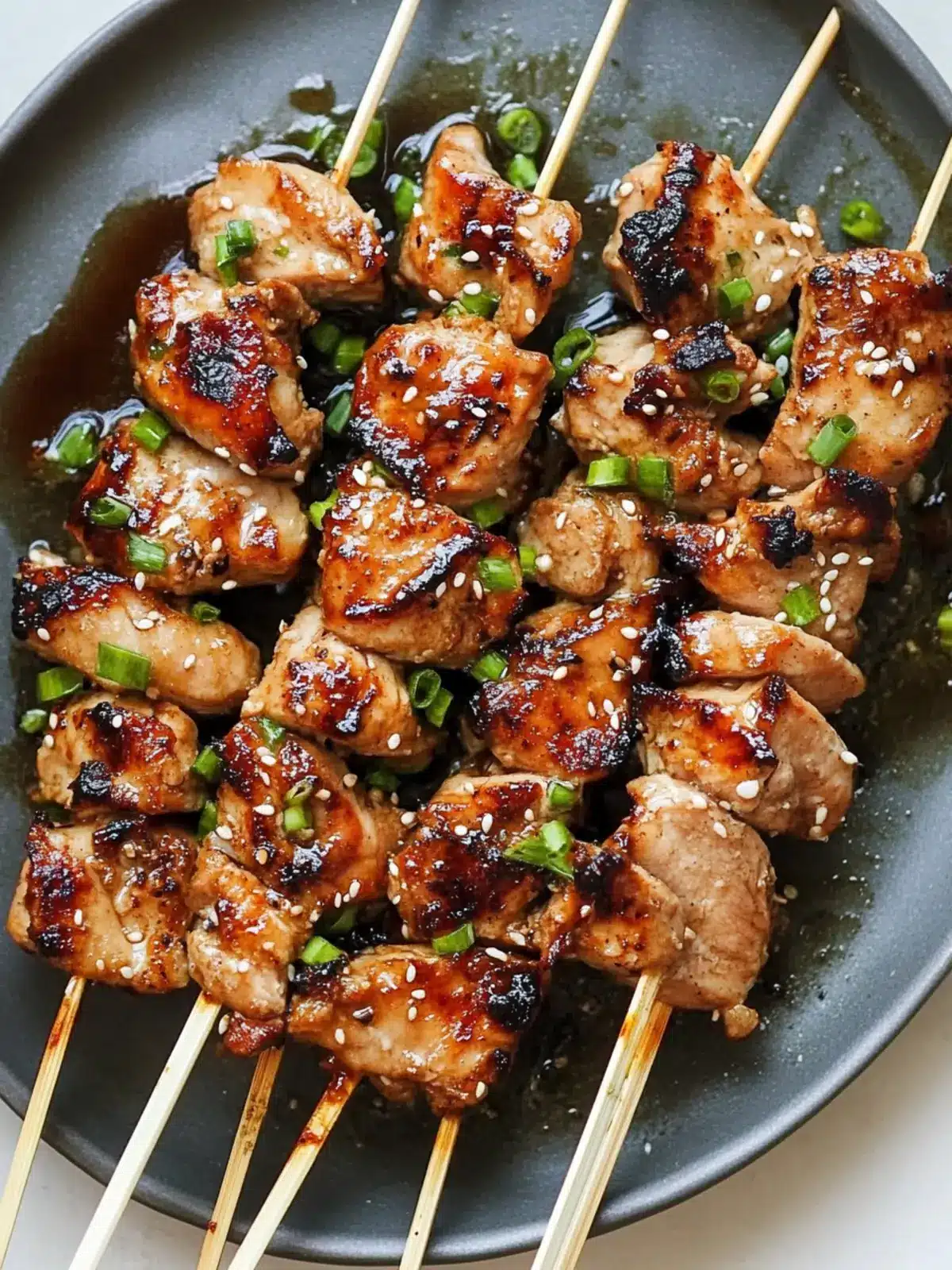 Delicious Paleo Chicken Yakitori Skewers You’ll Adore! 4 Paleo Chicken Yakitori aka Japanese Chicken Skewers