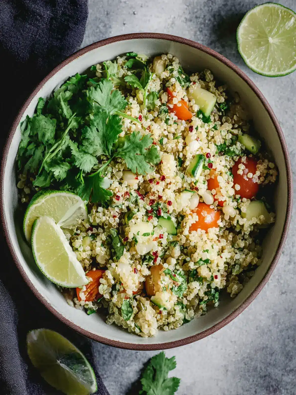Zesty Cilantro Lime Quinoa Salad for a Fresh Twist 2 Cilantro Lime Quinoa Salad