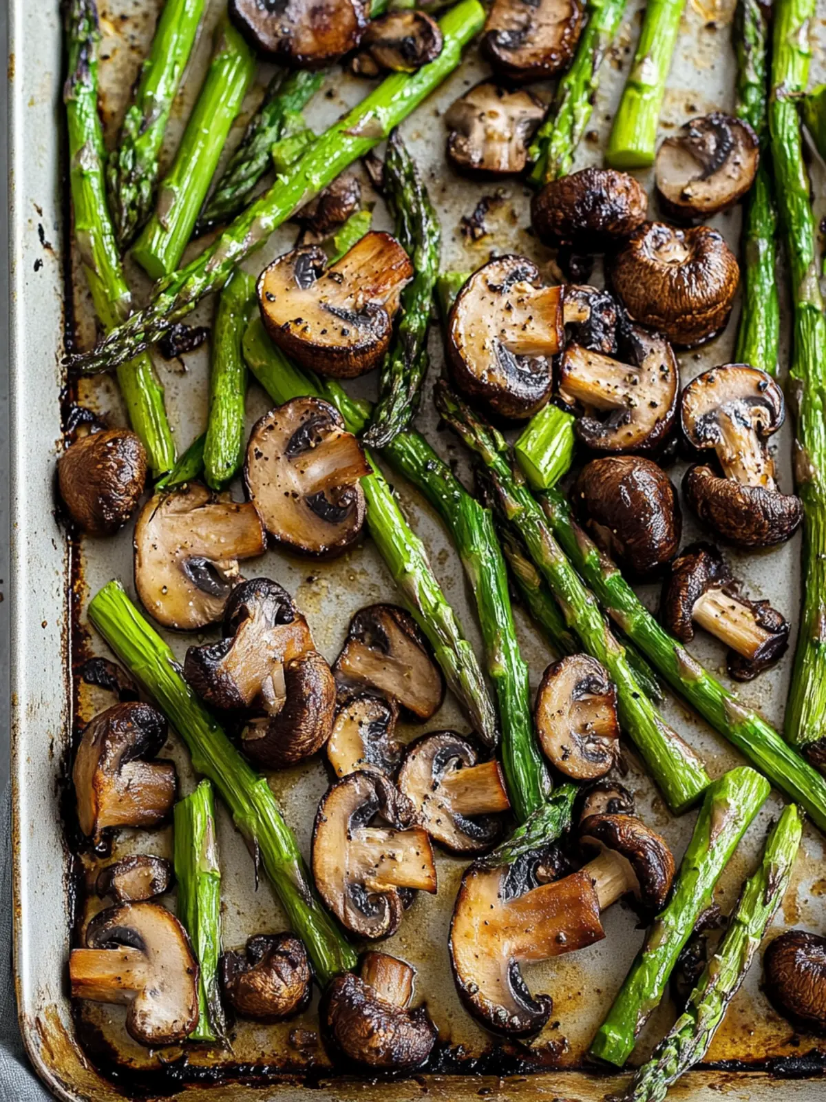 Savory Roasted Asparagus and Mushrooms You'll Love Making 5 Roasted Asparagus and Mushrooms