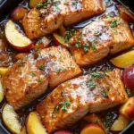 Bourbon Peach Roasted Salmon: A Sweet & Savory Delight 5 Bourbon Peach Roasted Salmon