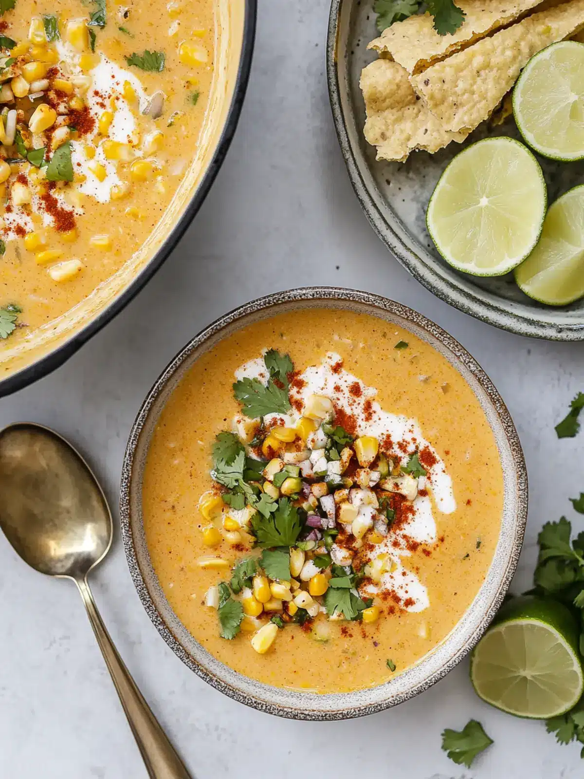 Warm Up with Delicious Mexican Street Corn Soup at Home 2 Mexican Street Corn Soup