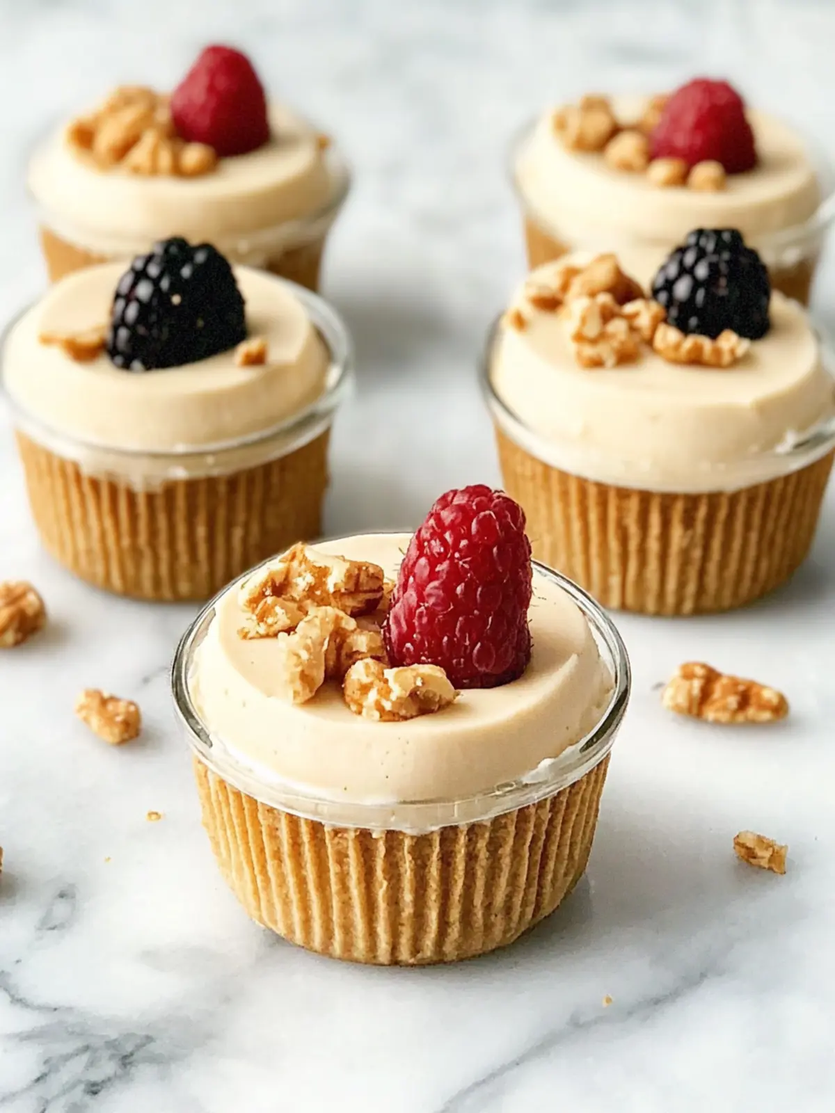 Creamy Peanut Butter Cottage Cheese Cheesecake Cups Made Easy 3 Peanut Butter Cottage Cheese Cheesecake Cups