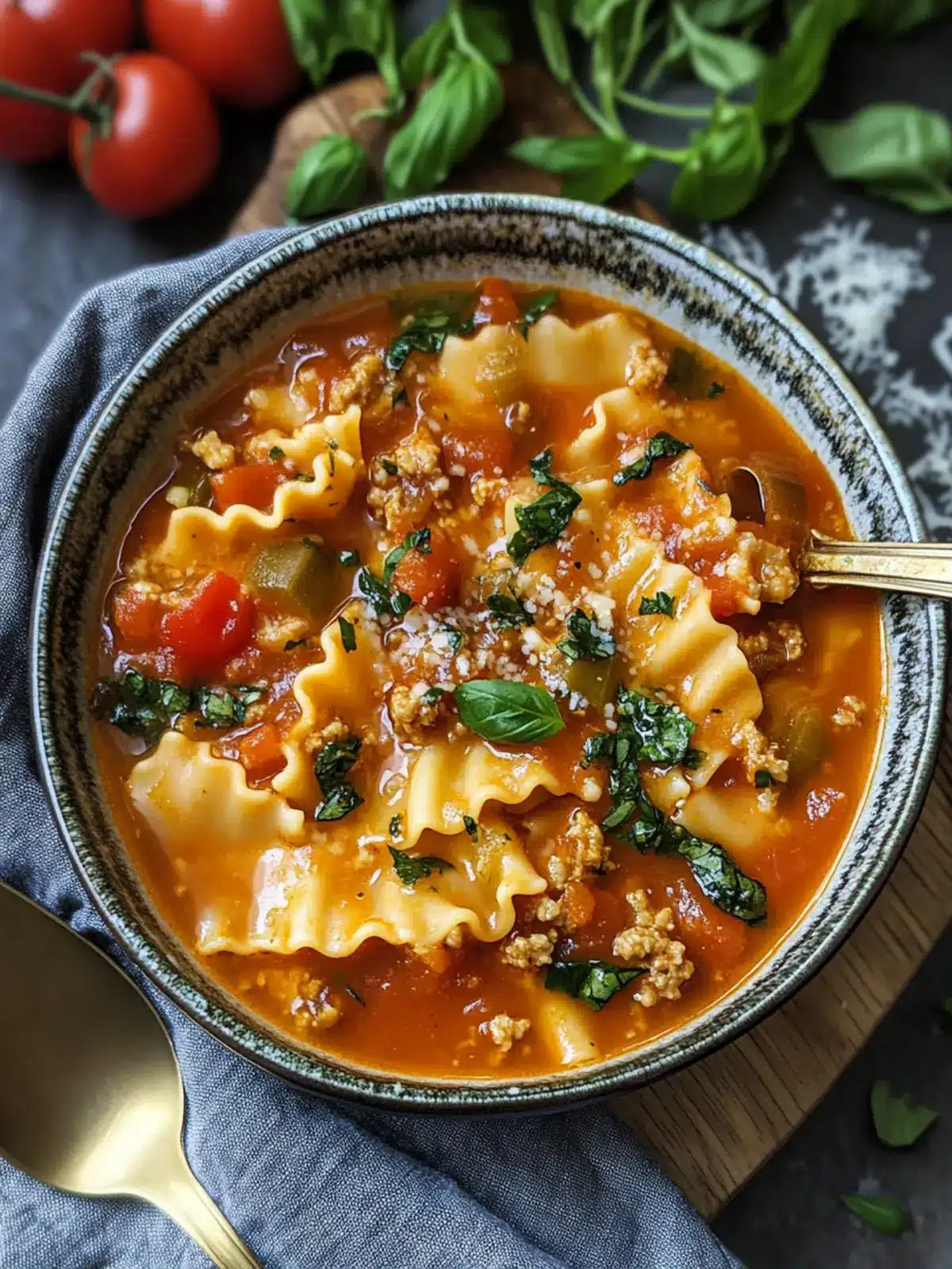 Vegan Lasagna Soup: Comfort in a Bowl for Cozy Nights 3 Vegan Lasagna Soup