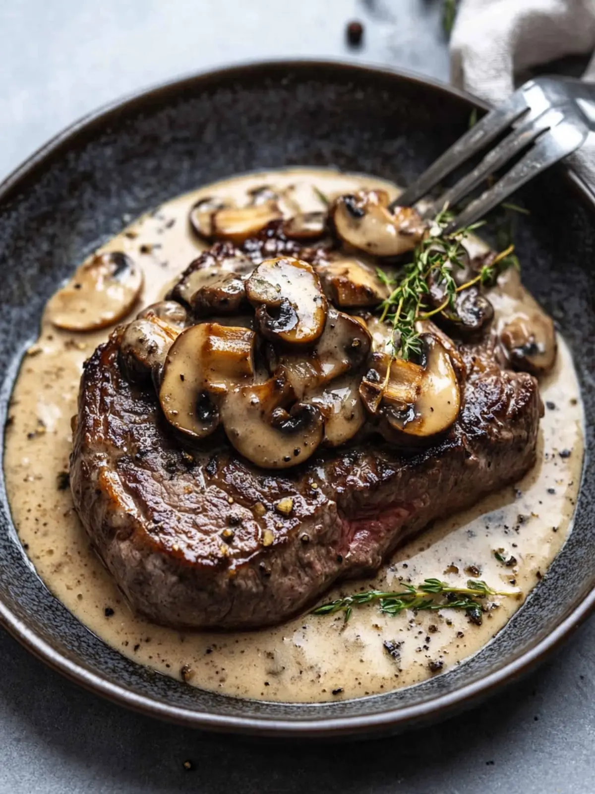 Decadent Mushroom Sauce for Steak That's Pure Comfort Food 2 Mushroom Sauce for Steak