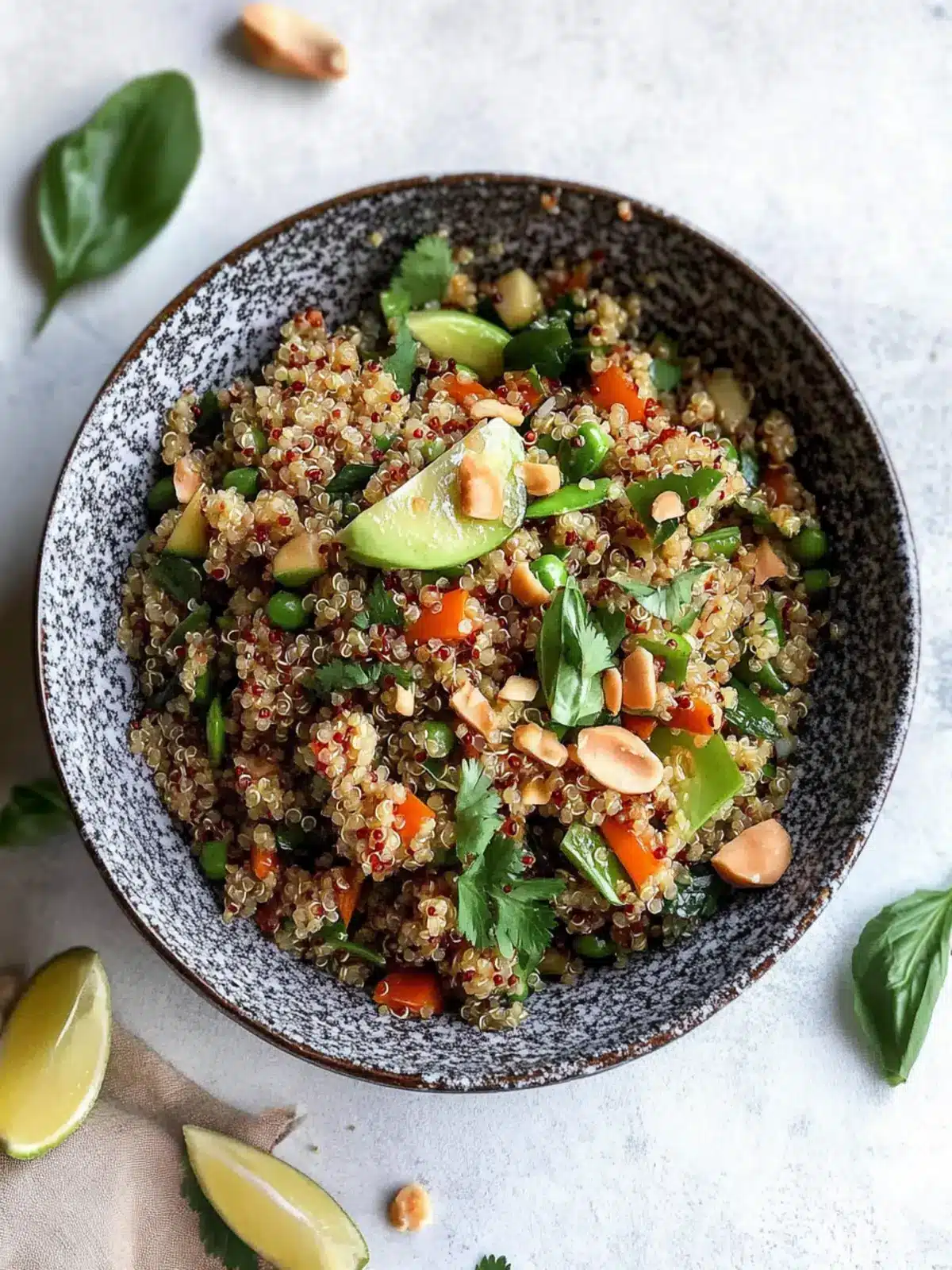 Vegan Thai Quinoa Salad That Dances on Your Taste Buds 5 Vegan Thai Quinoa Salad