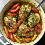 Savory Pesto Chicken with Peppers for a Comforting Dinner 10 Pesto Chicken with Peppers