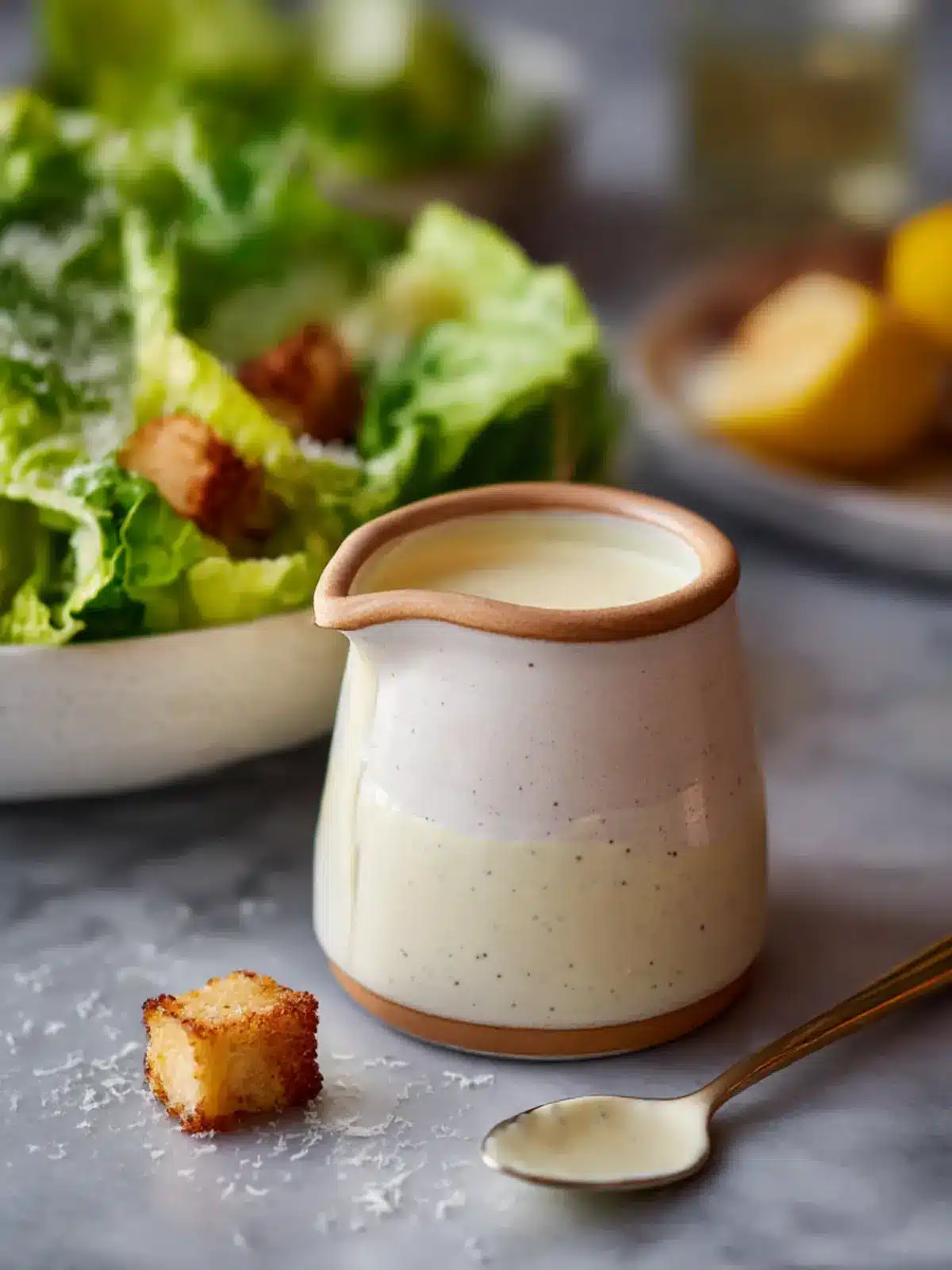 Zesty Healthy Caesar Dressing You’ll Crave Every Day 3 Healthy Caesar Dressing