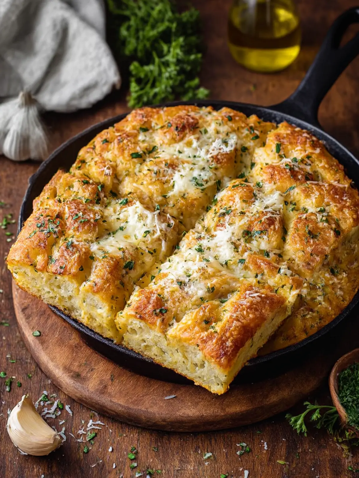 Focaccia Cheesy Garlic Bread You'll Crave Every Weekend 2 Focaccia Cheesy Garlic Bread