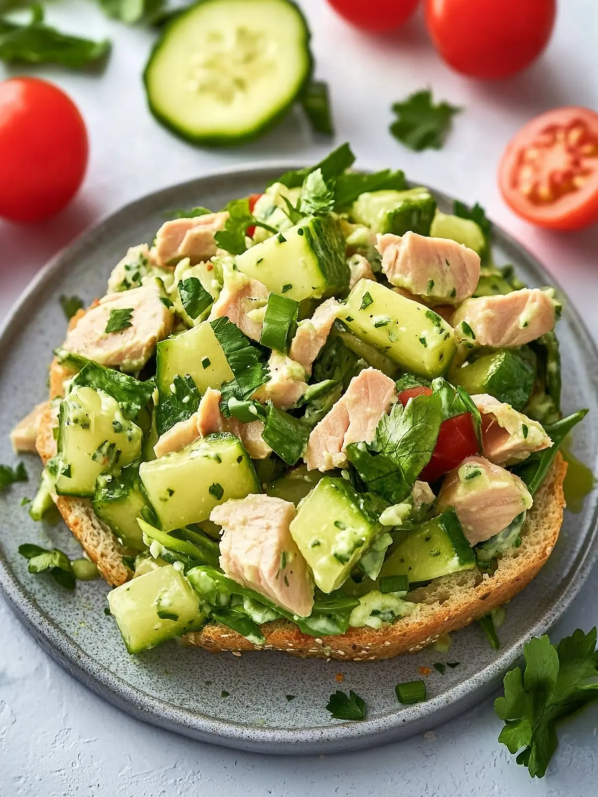 Zesty Green Goddess Tuna Salad for Fresh Flavor Lovers 3 Green Goddess Tuna Salad