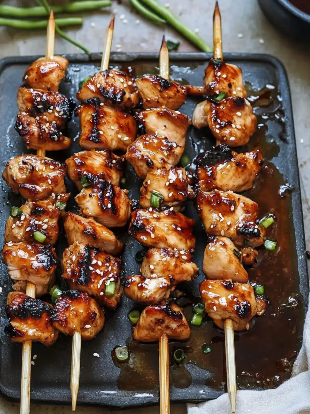 Delicious Paleo Chicken Yakitori Skewers You’ll Adore! 3 Paleo Chicken Yakitori aka Japanese Chicken Skewers