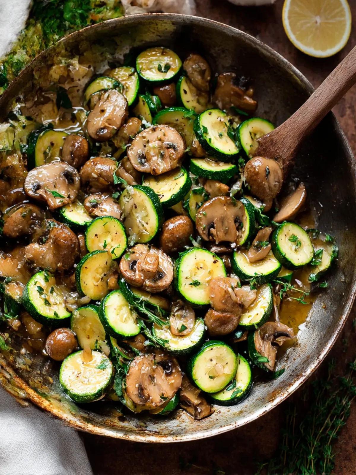 Savory Skillet Zucchini and Mushrooms for a Quick Dinner Delight 2 Skillet Zucchini and Mushrooms