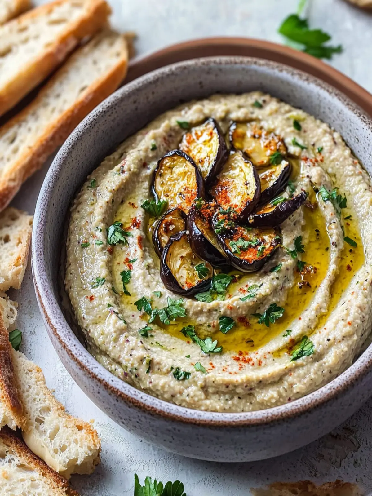 Irresistible Roasted Eggplant Dip for Flavor-Packed Snacking 2 Roasted Eggplant Dip