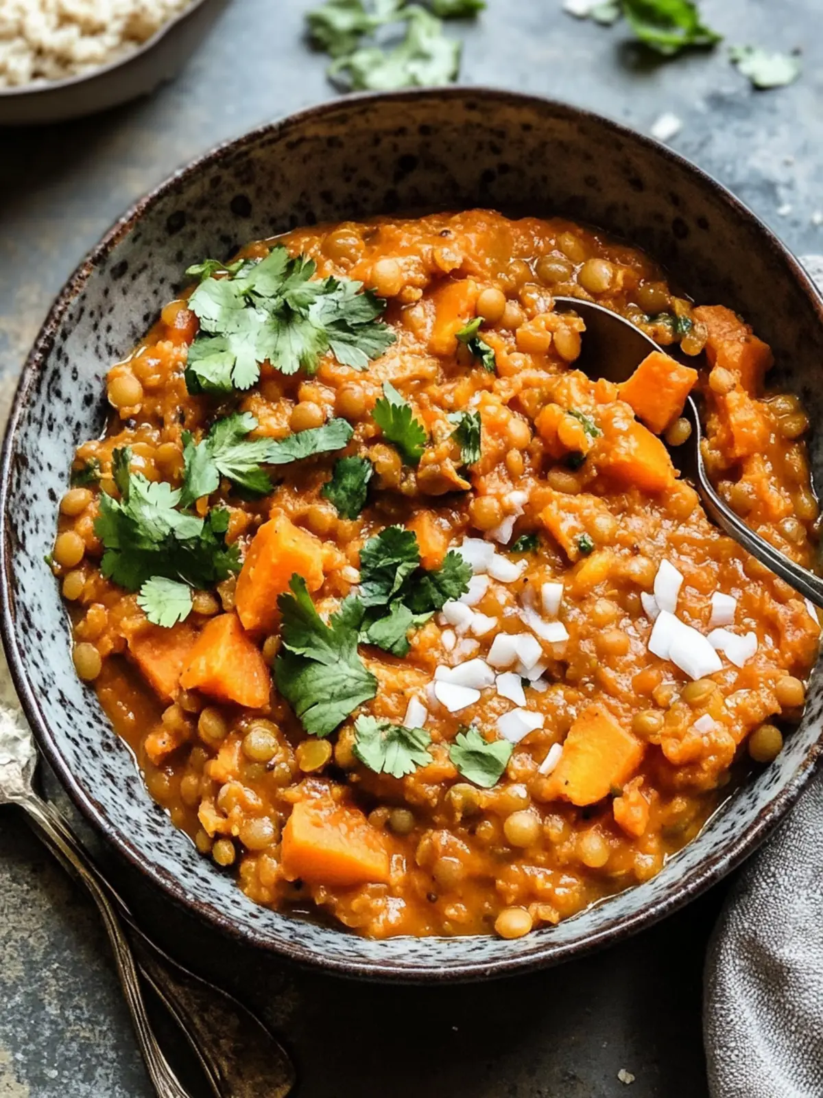 Irresistible Sweet Potato Red Lentil and Coconut Curry Recipe 3 Sweet Potato Red Lentil and Coconut Curry Recipe