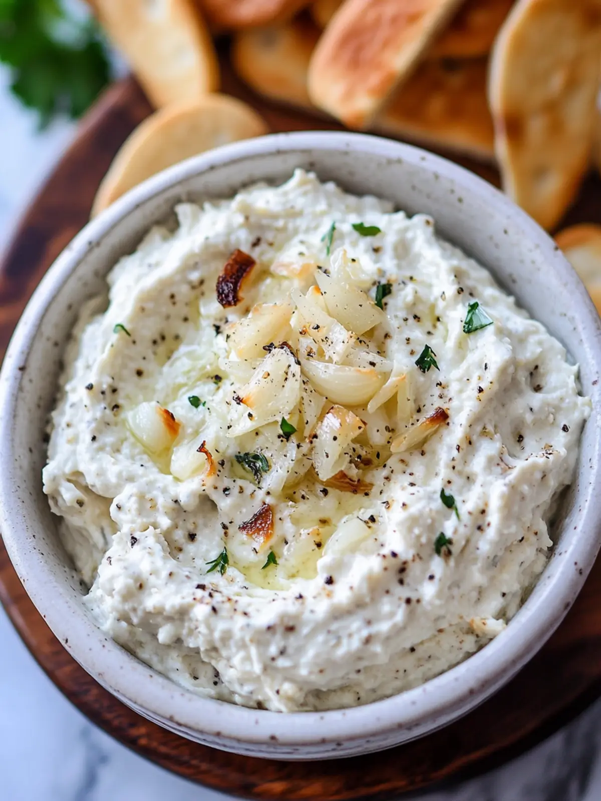 Savory Roasted Garlic Dip Recipe That's Perfect for Sharing 4 Roasted Garlic Dip Recipe