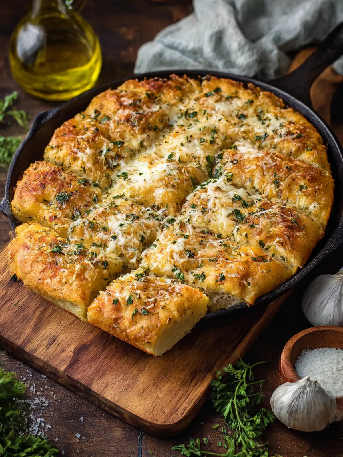 Focaccia Cheesy Garlic Bread You'll Crave Every Weekend 3 Focaccia Cheesy Garlic Bread