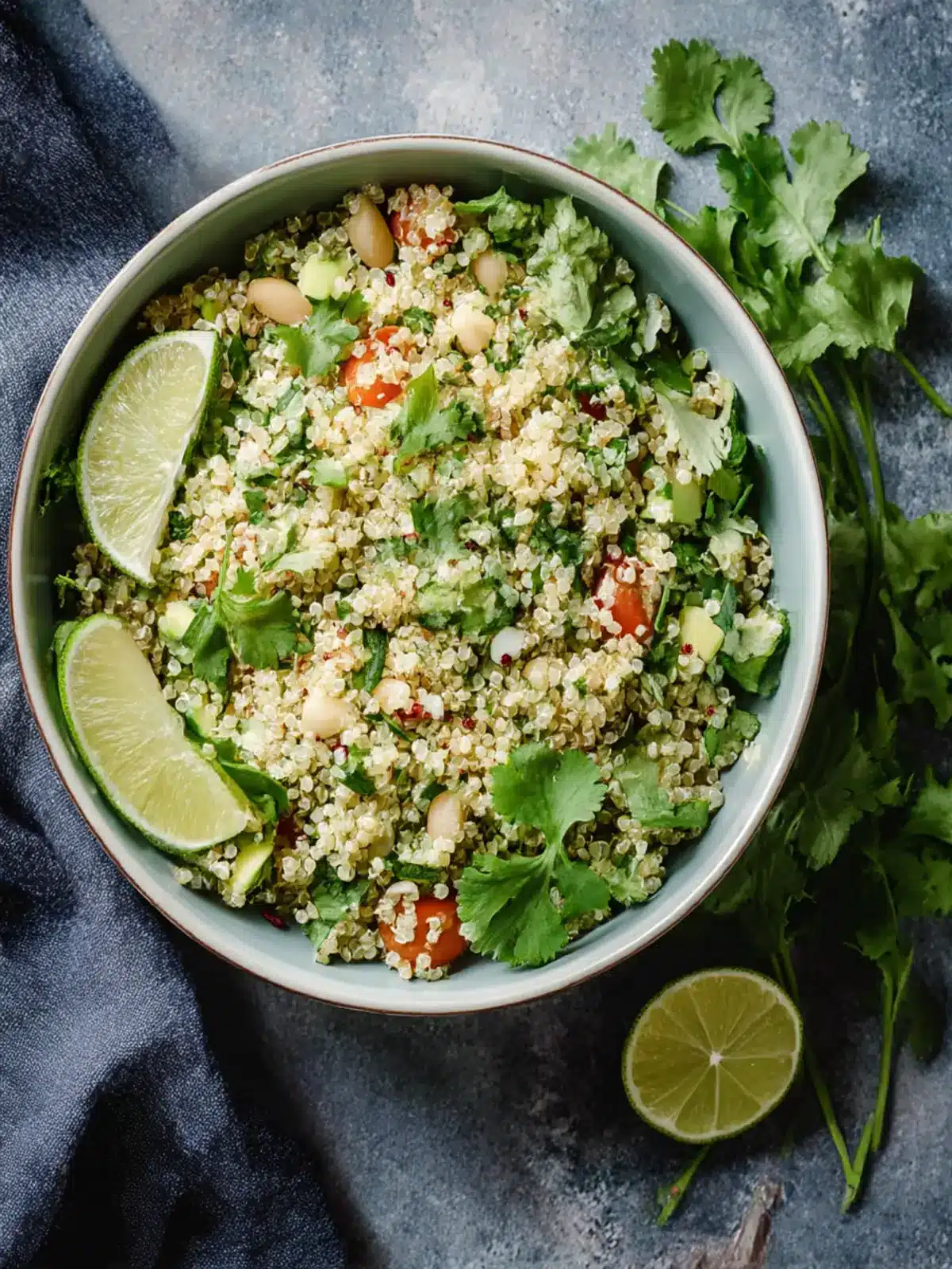 Zesty Cilantro Lime Quinoa Salad for a Fresh Twist 5 Cilantro Lime Quinoa Salad