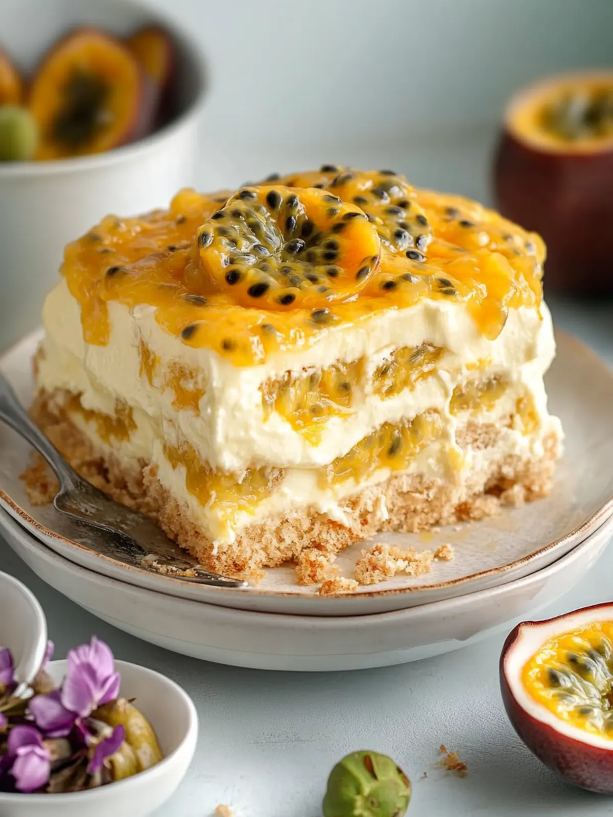 Delicious Vegan Passion Fruit Tiramisu You’ll Love to Make 5 Passion Fruit Tiramisu