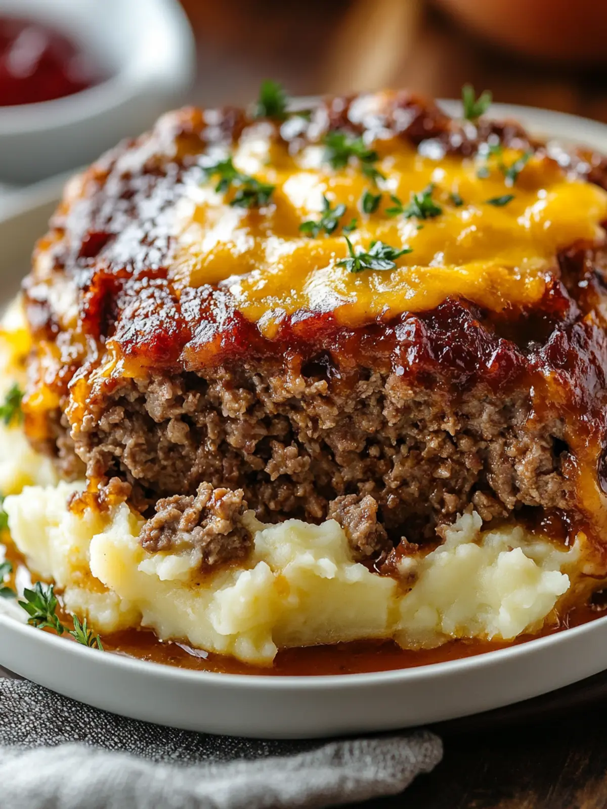 Ultimate Meatloaf with Mashed Potatoes and Cheese Delight 2 Meatloaf with Mashed Potatoes and Cheese Recipe