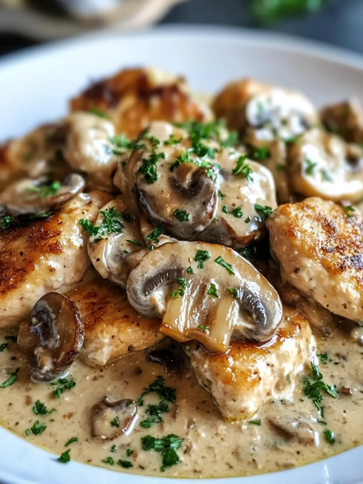 Creamy Mushroom Chicken That Will Wow Your Taste Buds 4 Creamy Mushroom Chicken