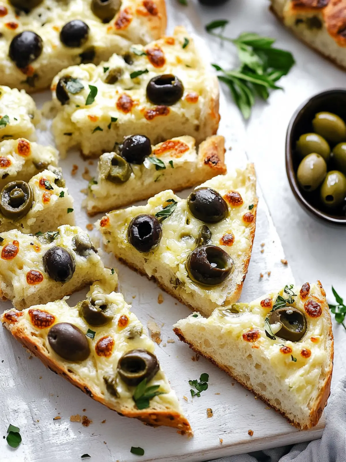 Melt-in-Your-Mouth Olive Cheese Bread for Happy Taste Buds 3 Olive Cheese Bread