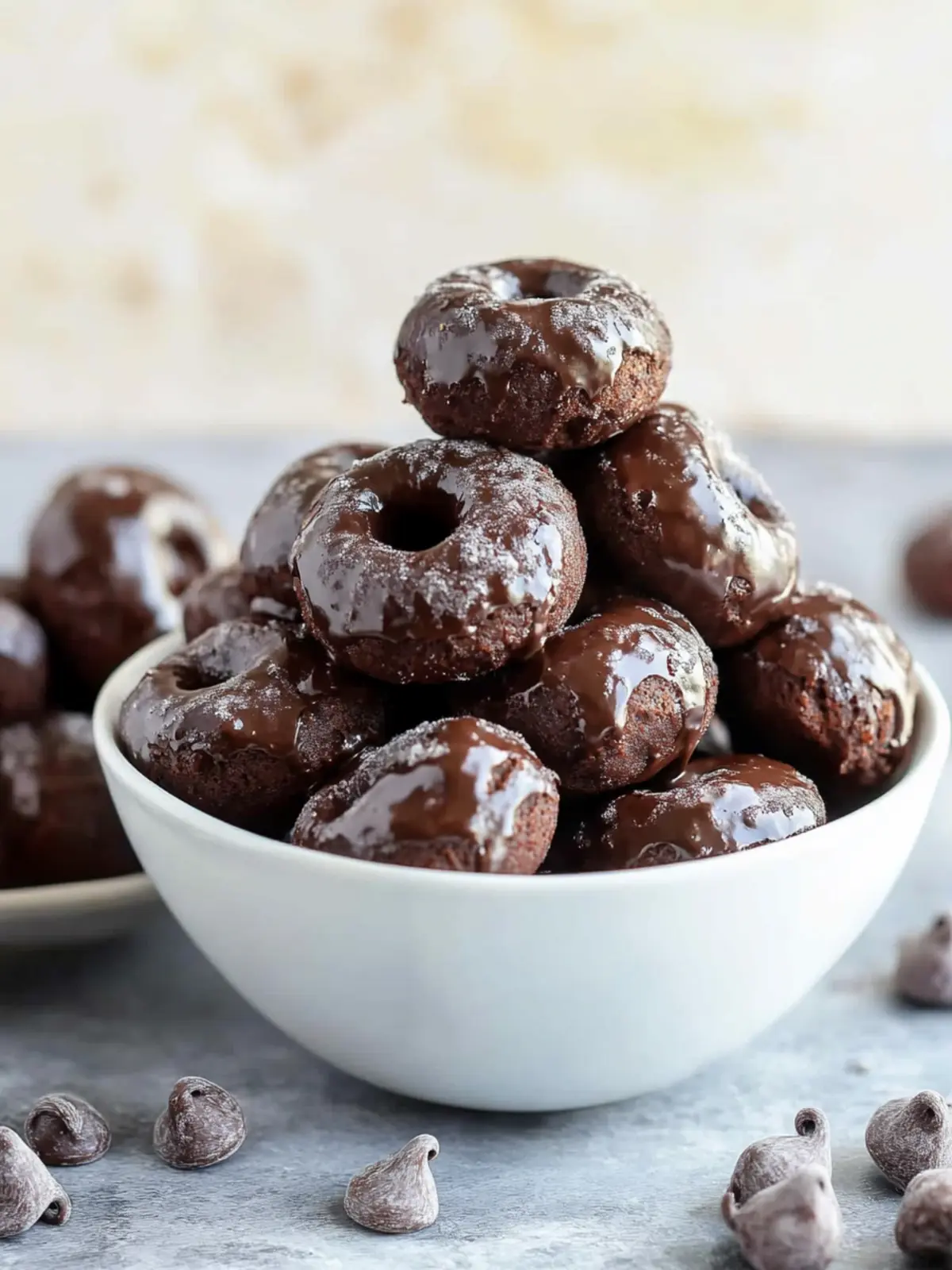 Irresistible Gluten-free Baked Chocolate Donut Holes Recipe 4 Gluten-free Baked Chocolate Donut Holes