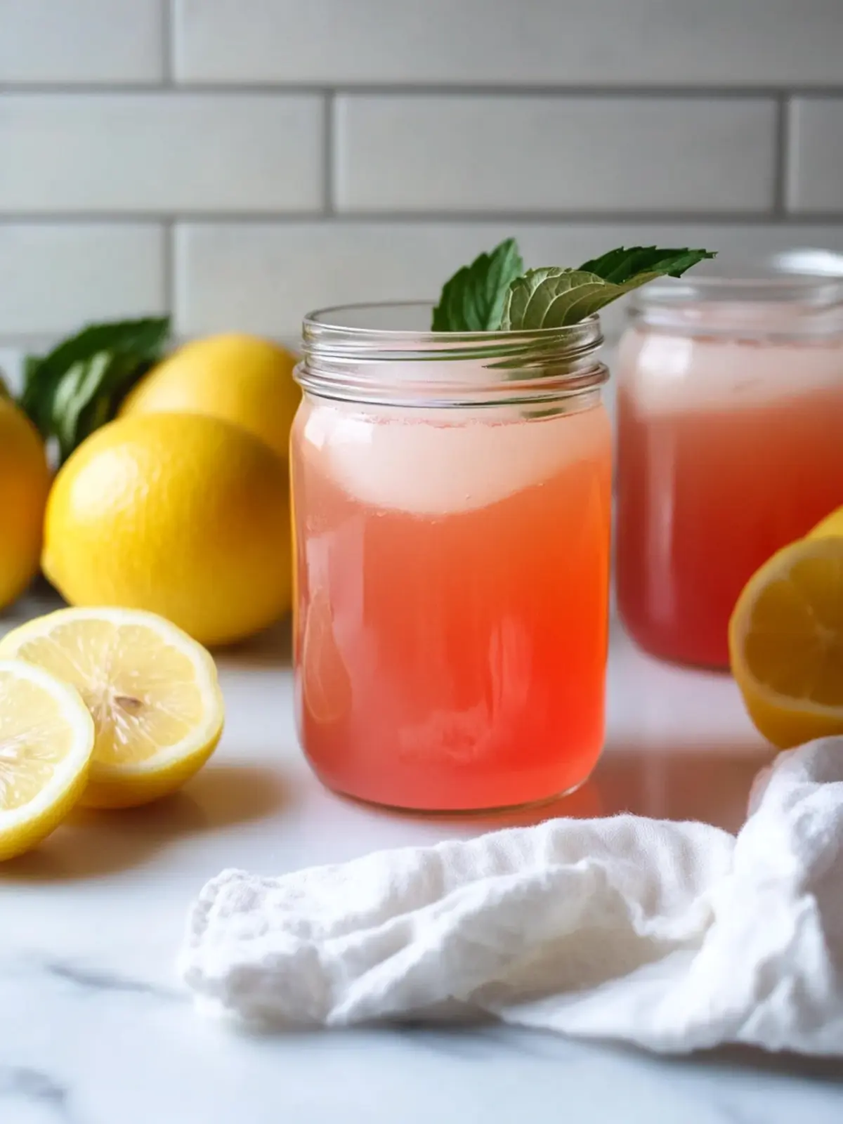 Rhubarb Lemonade Concentrate: Refreshingly Sweet Summer Sip 2 Rhubarb Lemonade Concentrate