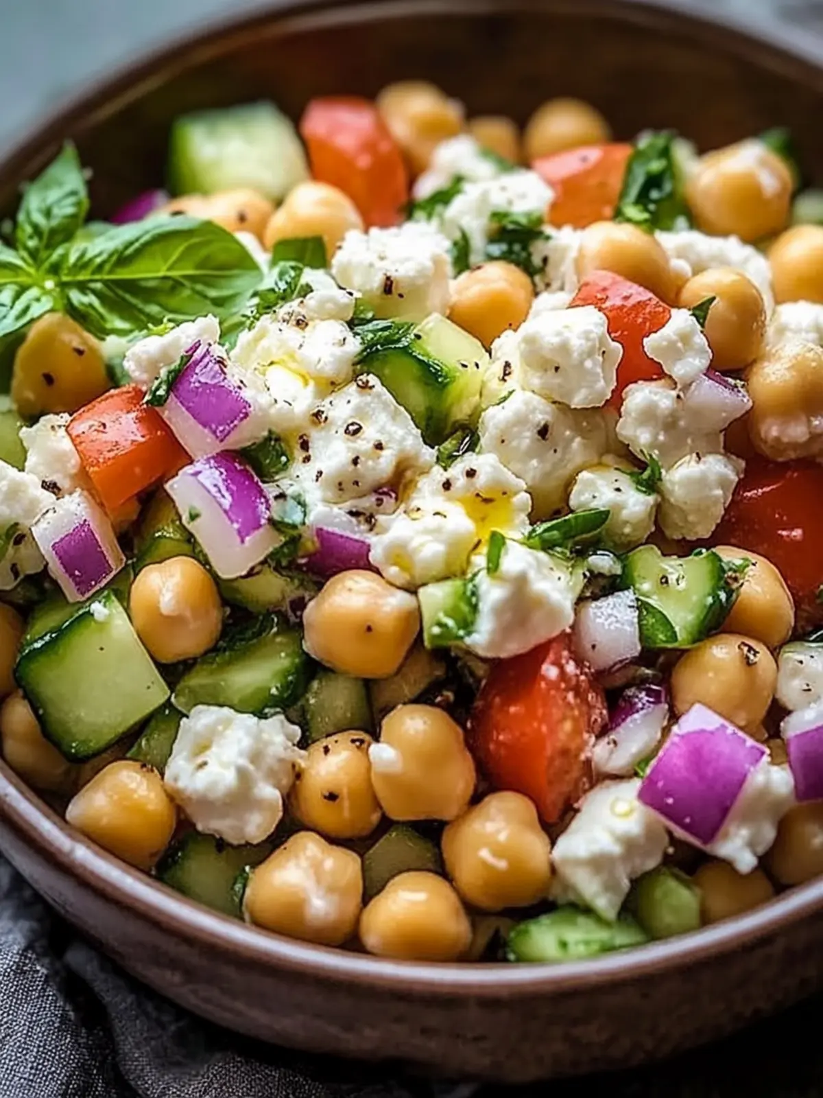 Cottage Cheese and Chickpea Salad Refresh for Your Taste Buds 4 Cottage Cheese and Chickpea Salad