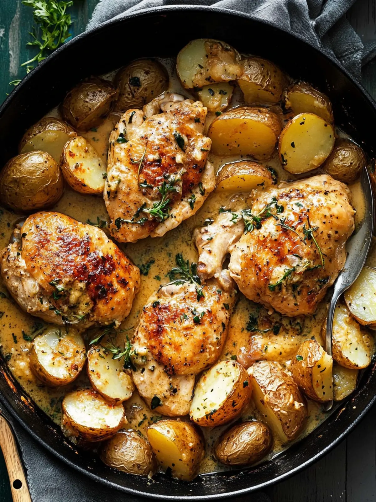 Boursin Chicken and Potatoes: Your New Comfort Food Delight 3 Boursin Chicken and Potatoes