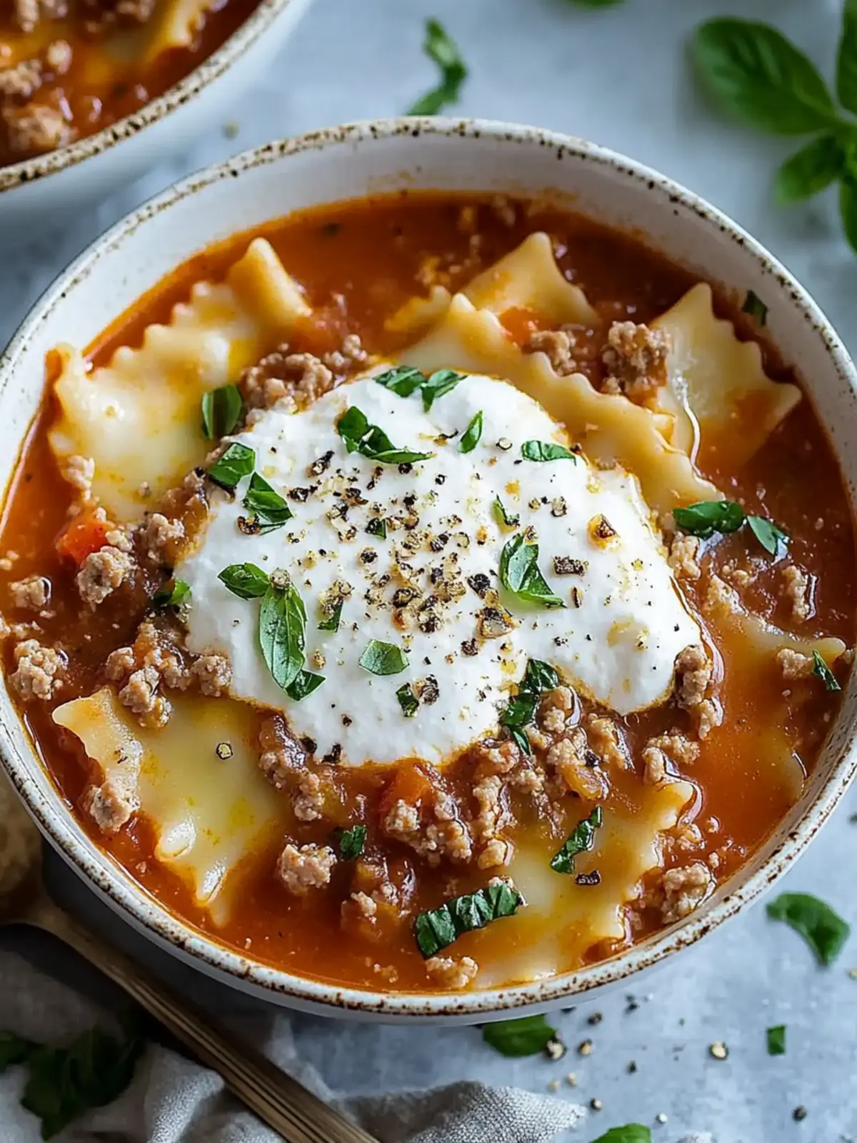 Cozy Up with Magical Lasagna Soup That's Pure Comfort 5 Magical Lasagna Soup