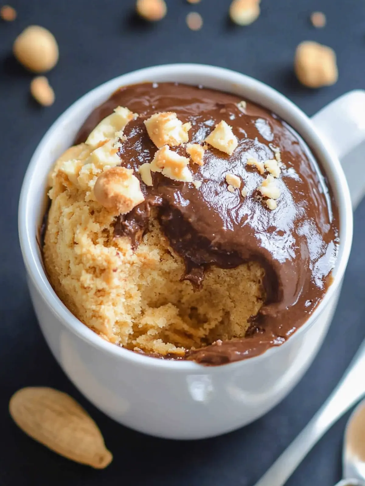 Irresistible Peanut Butter Mug Cake in Just 2 Minutes 2 Peanut Butter Mug Cake
