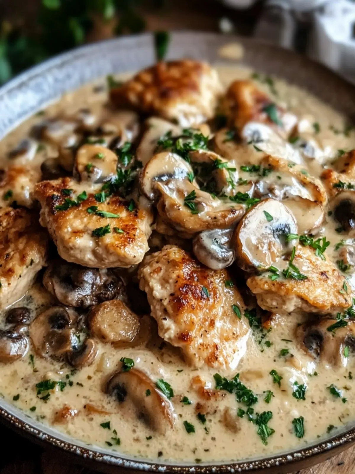Creamy Mushroom Chicken That Will Wow Your Taste Buds 3 Creamy Mushroom Chicken