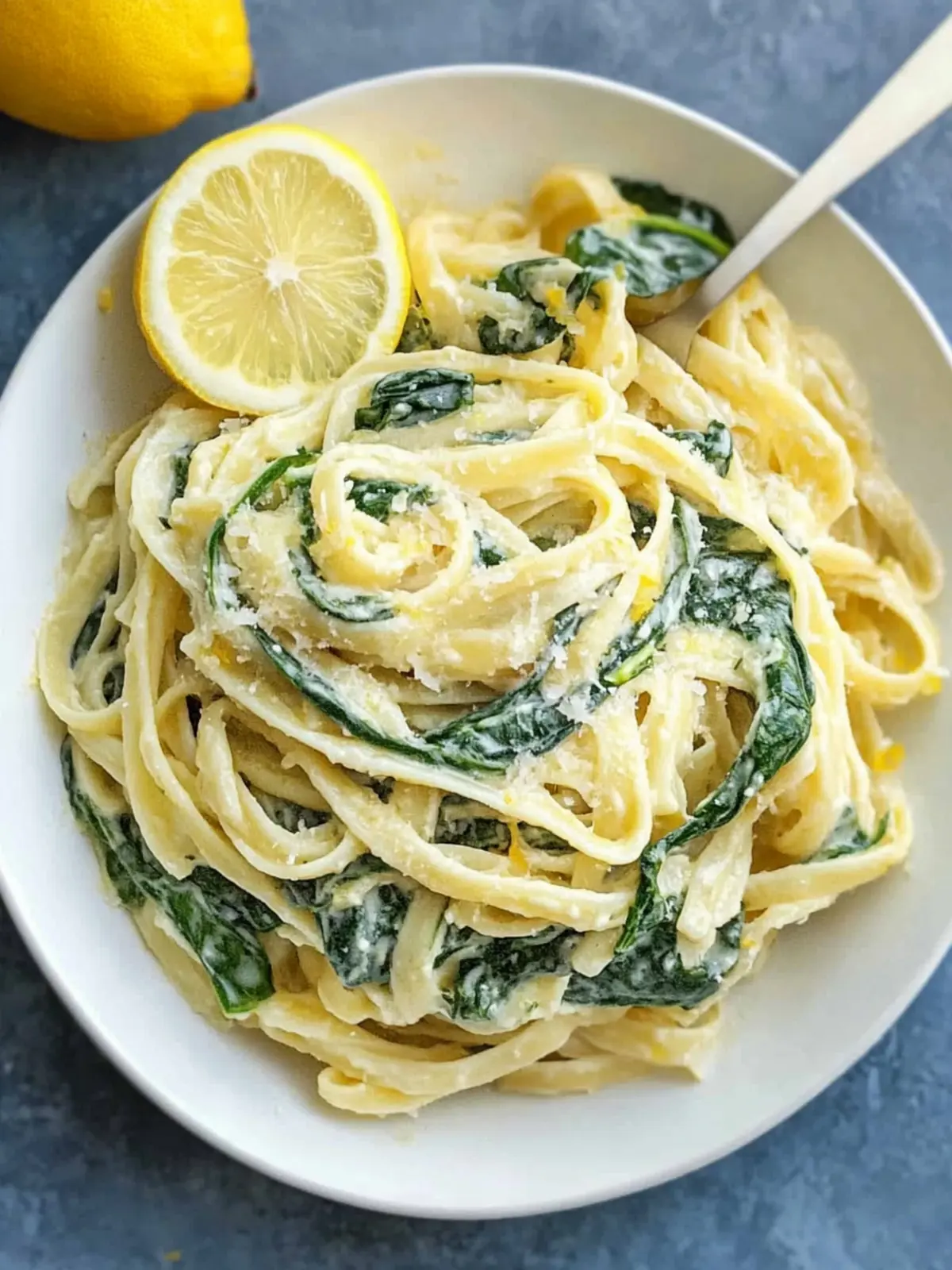 Zesty Easy Lemon Ricotta Pasta with Spinach Delight 3 EASY LEMON RICOTTA PASTA & SPINACH