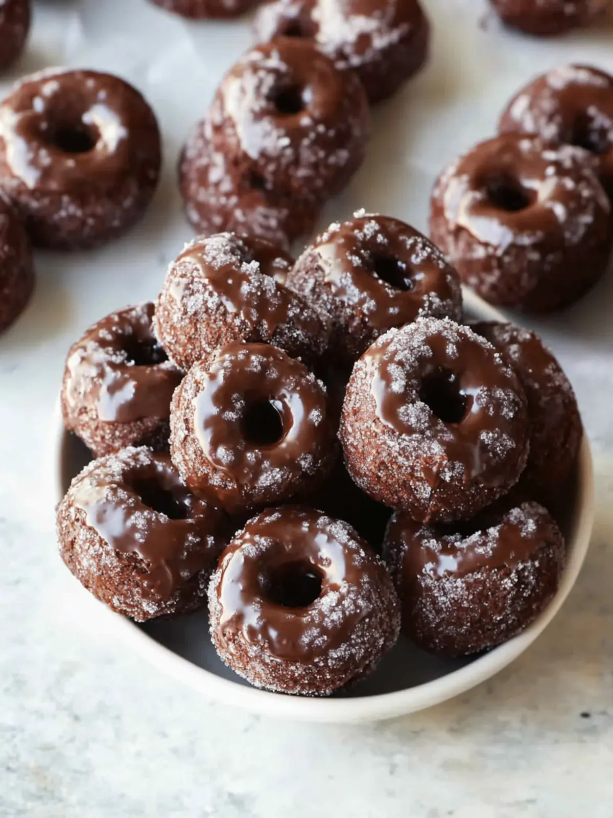 Irresistible Gluten-free Baked Chocolate Donut Holes Recipe 2 Gluten-free Baked Chocolate Donut Holes