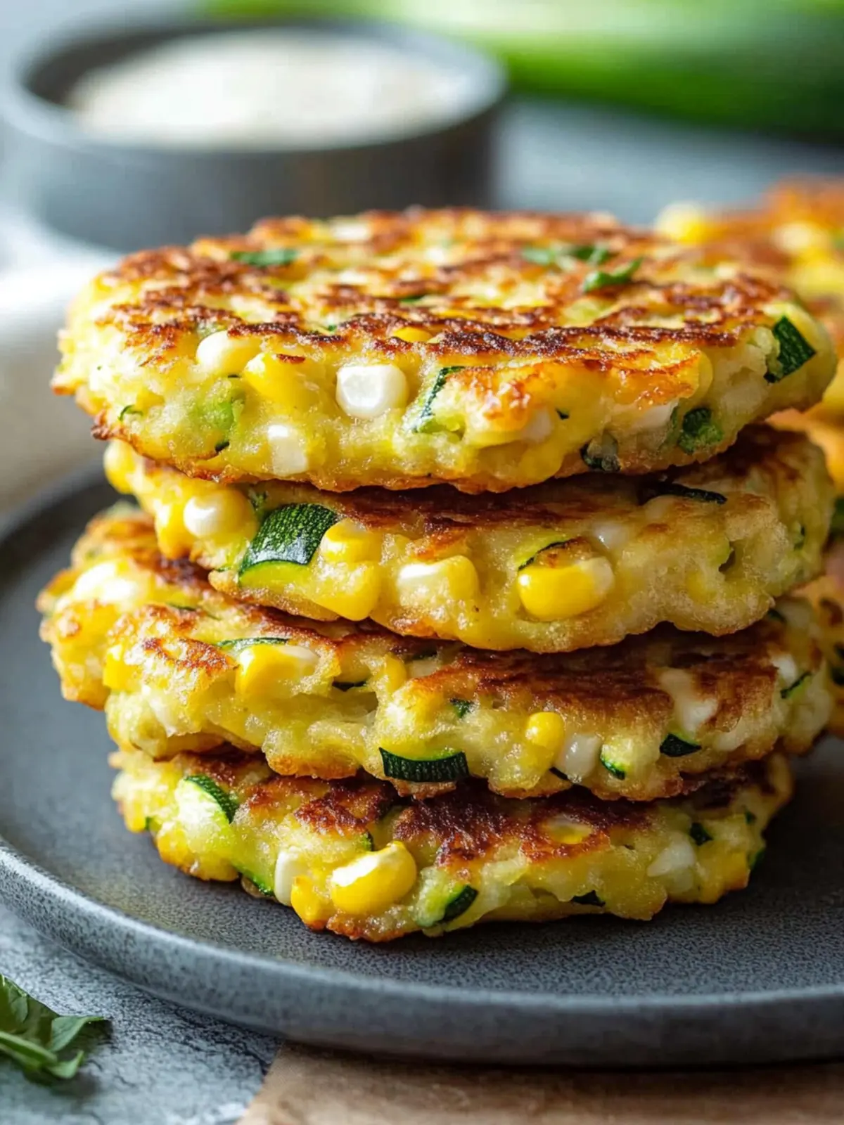 Delicious Zucchini Corn Fritters to Satisfy Your Cravings 4 Zucchini Corn Fritters