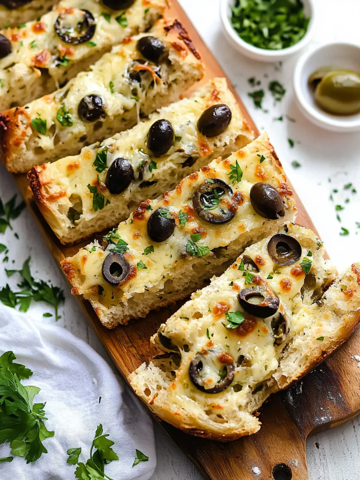 Irresistible Olive Cheese Bread to Elevate Your Snack Game 2 Olive Cheese Bread