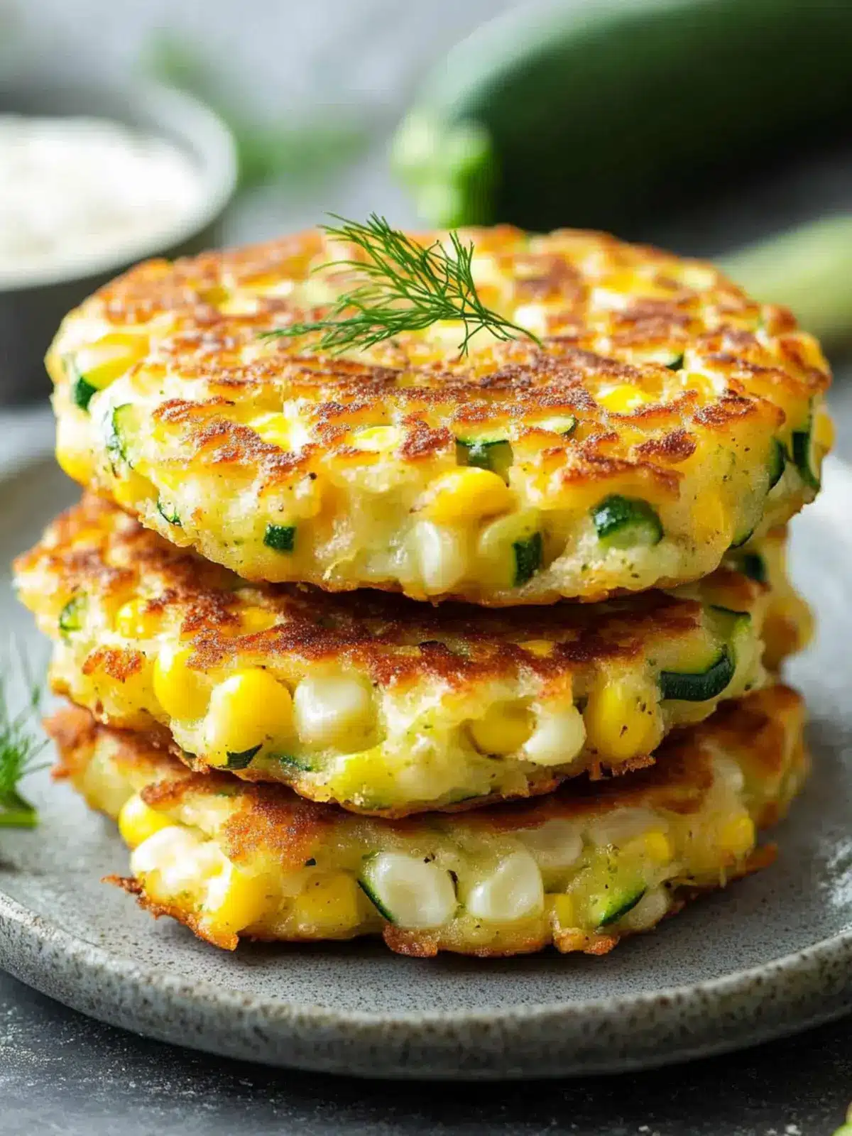 Delicious Zucchini Corn Fritters to Satisfy Your Cravings 3 Zucchini Corn Fritters