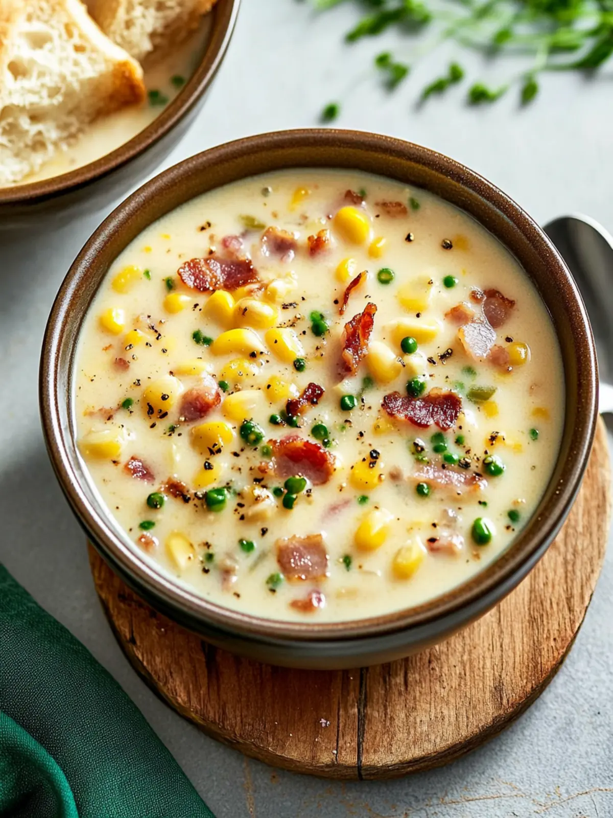 Creamy Corn Chowder with Bacon That'll Warm Your Soul 5 Corn Chowder with Bacon