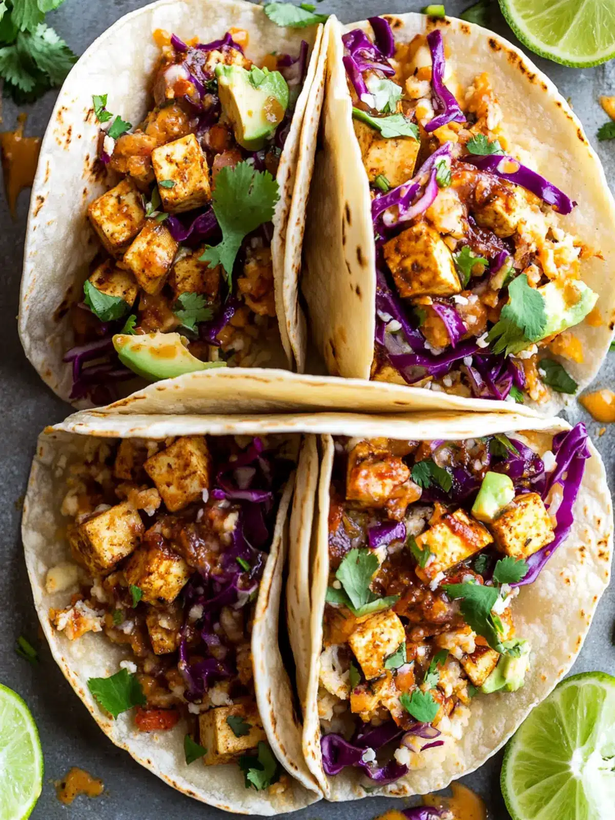 Vegan Spicy Thai Tofu Tacos: Flavor Explosion Awaiting You 2 Vegan Spicy Thai Tofu Tacos