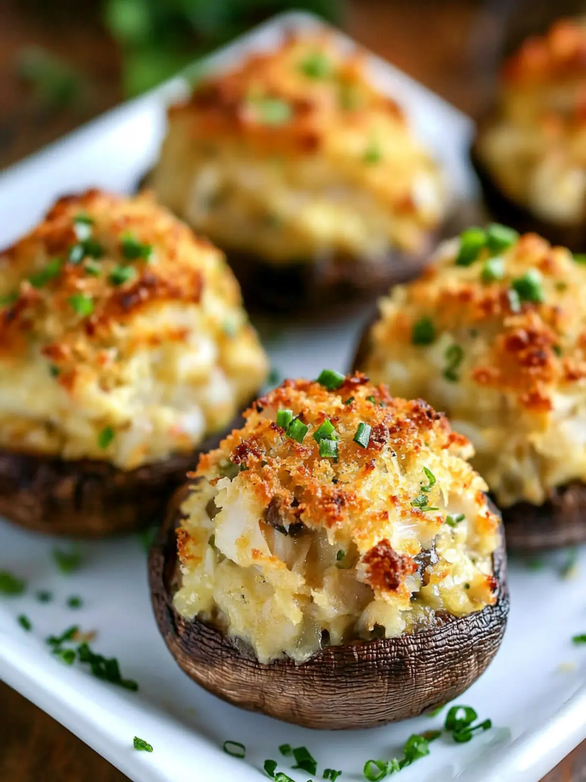 Irresistible Crab Stuffed Mushrooms Recipe for Home Chefs 2 Crab Stuffed Mushrooms Recipe